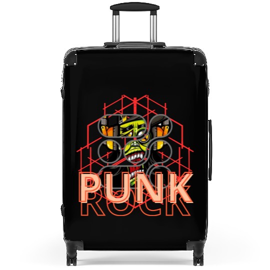 Punk Rock Streetwear Suitcases