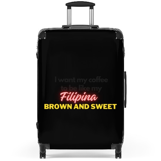 Brown and Sweet like my Filipina Suitcases
