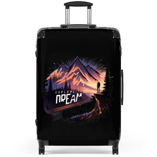 "Horizon Explorer: Embrace the Journey" Suitcases