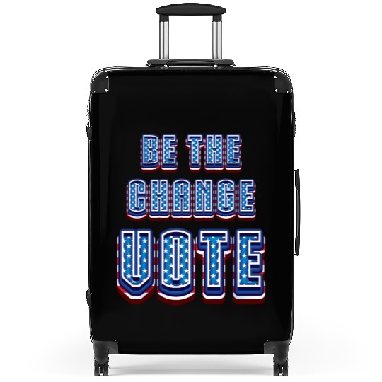 Be The Change Vote - 2024 Election Suitcases