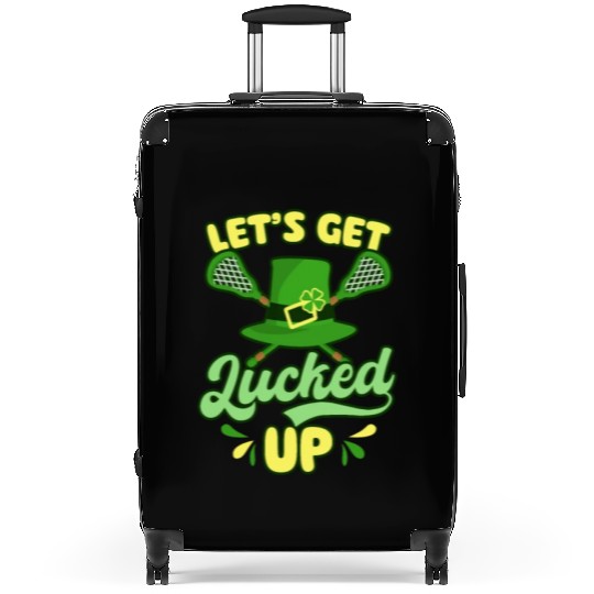 Lacrosse St. Patricks Day Get Lucked Up Suitcases
