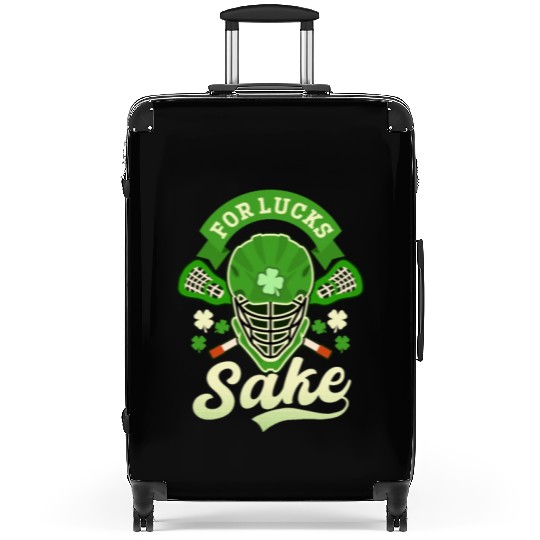Lacrosse St. Patricks Day For Lucks Sake Suitcases