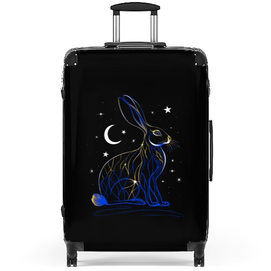 Kintsugi Easter Bunny Ostara Hare Suitcases