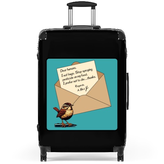 Cute Little Angry Bird Design Suitcases