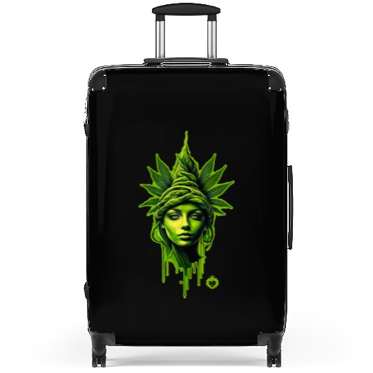 Mary Jane Weed Queen Suitcases