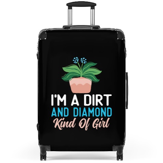Plant Mom Life Suitcases