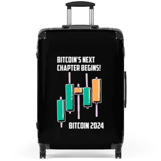 Bitcoin 2024 BitcoinHalving Bitcoin's Next Chapter Suitcases