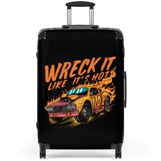 Demo Derby Demolition Derby Demolition Derby Lover Suitcases