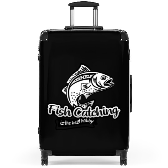 Fish catching is the best hobby for fisherman Suitcases