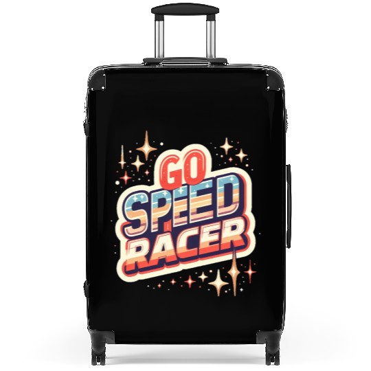 Go speed racer Suitcases