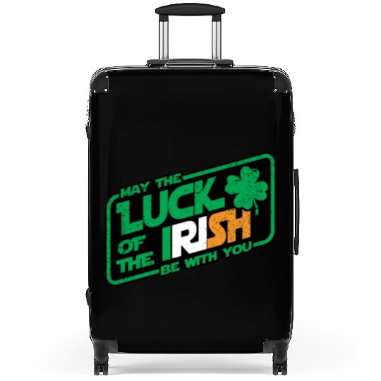 MAY THE LUCK OF THE IRISH BE WITH YOU Suitcases
