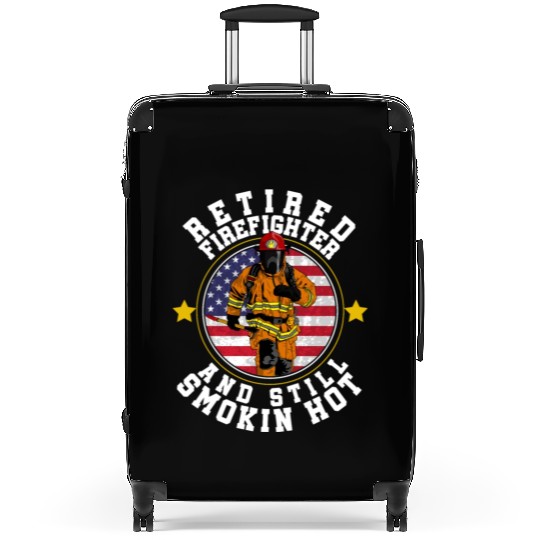 Retired Firefighter And Still Smokin Hot Suitcases
