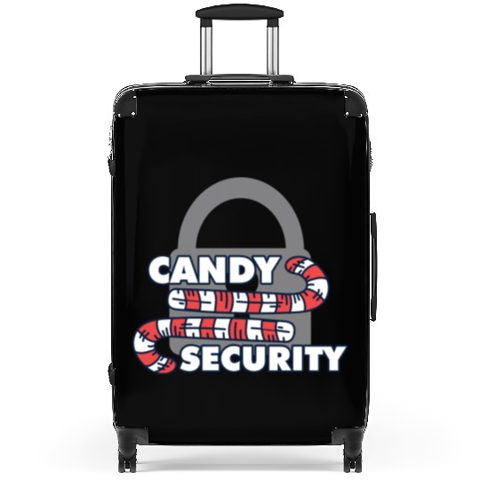 Candy Security Mom Dad Matching Birthday Costume Suitcases