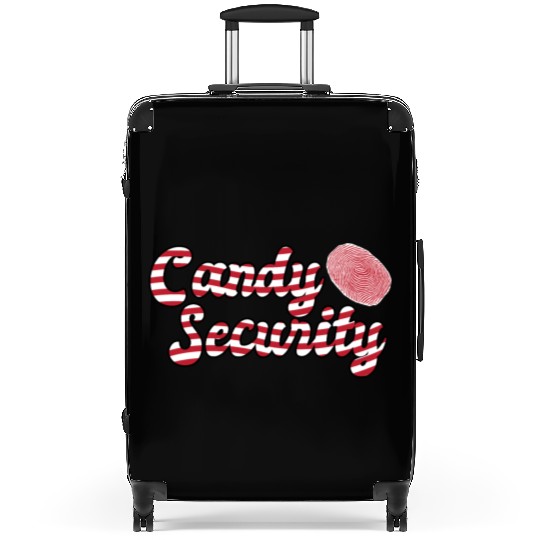 Candy Security Mom Dad Matching Birthday Costume Suitcases
