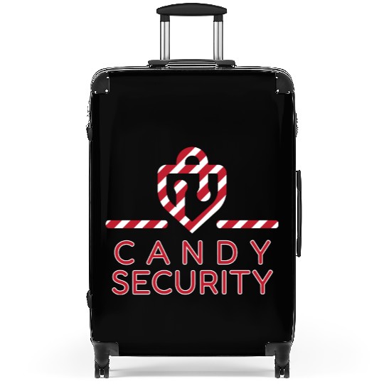 Candy Security Kids Parents Matching Birthday Suitcases