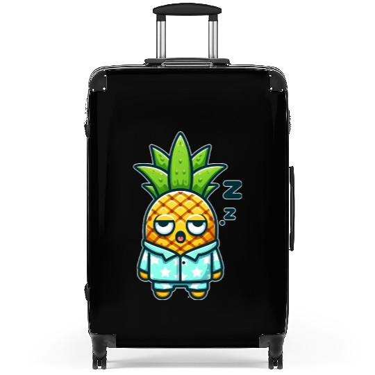Pineapple Bedtime Suitcases