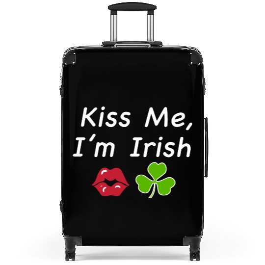 St Patricks Kiss Me I'm Irish Trendy Baby Suitcases, Y2k