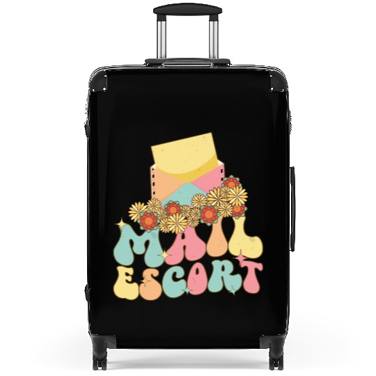 Mail Escort Postal Service Postal Worker Postman Suitcases