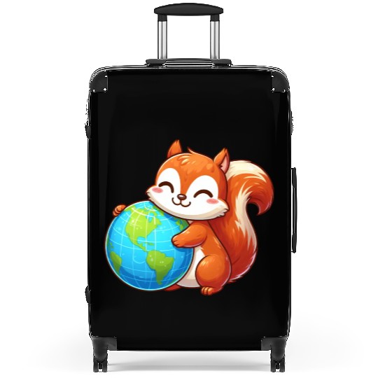Squirrel for Environmental & Nature Conservation Suitcases