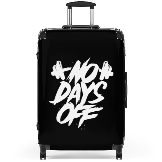 No Days Off Suitcases