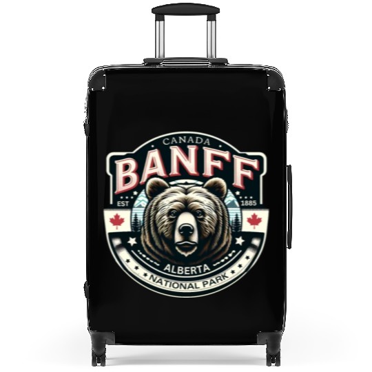 Banff National Park, Alberta Canada grizzly bears Suitcases