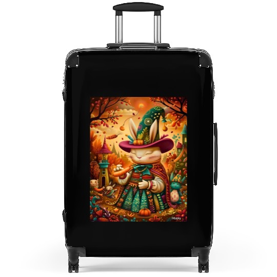 The Carrot Conjurer: A Rabbit Wizard's Naif Suitcases