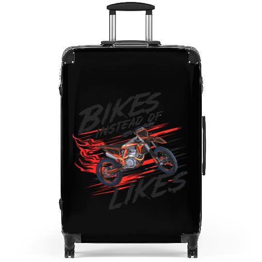 Enduro Motocross Motorbike Biker Bliss Suitcases