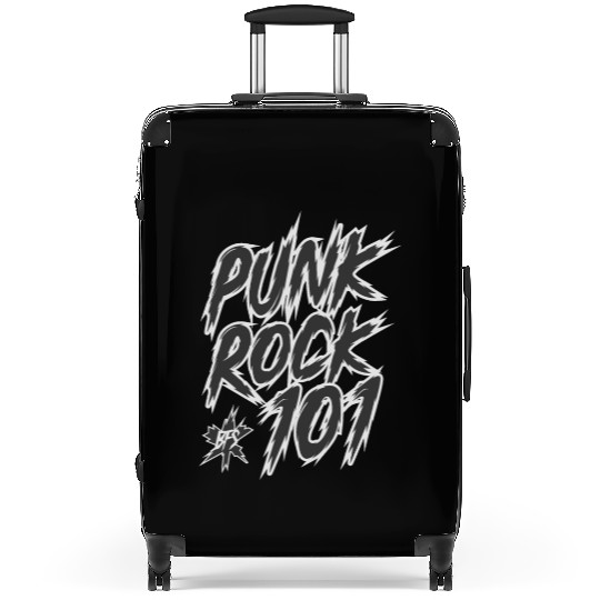 Punk Rock 101 Suitcases