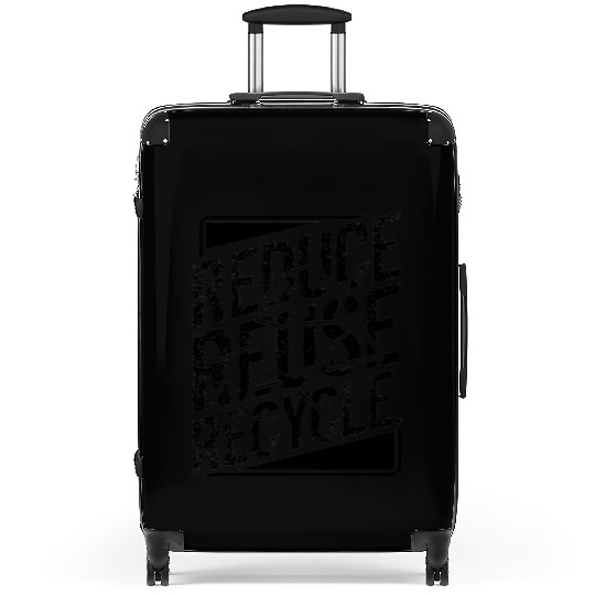 Reduce Reuse Recycle Environment Awareness Suitcases