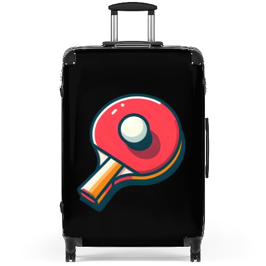 Ping Pong Paddle and Ball Suitcases