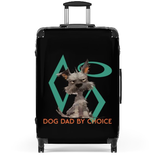 Dog Dad by Choice Suitcases