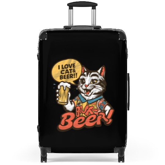 I Love Beer Suitcases