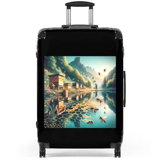 Honey Harvest Reflections Sweet Nectar Suitcases