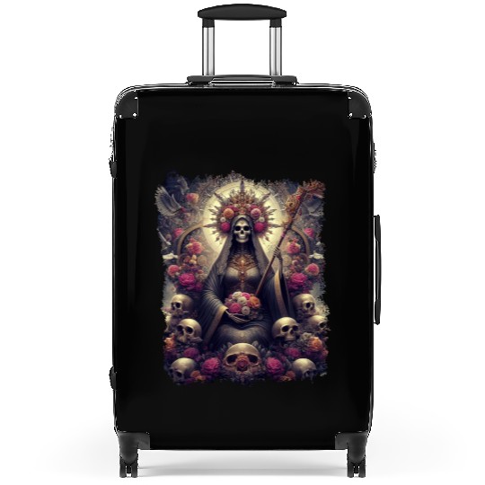 Santa Muerte Mexican Folk Culture Saint Suitcases