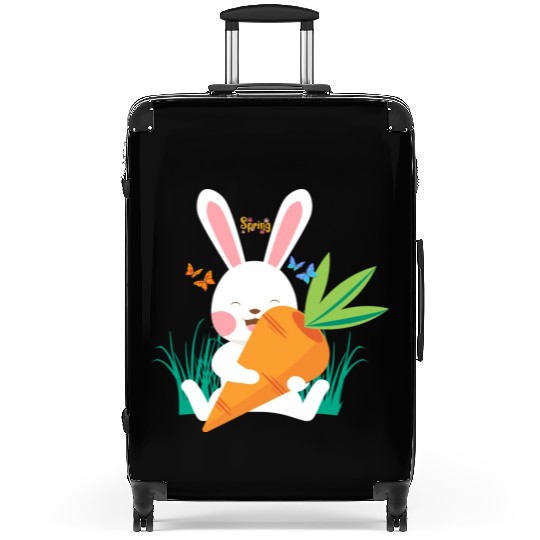 hello spring Suitcases