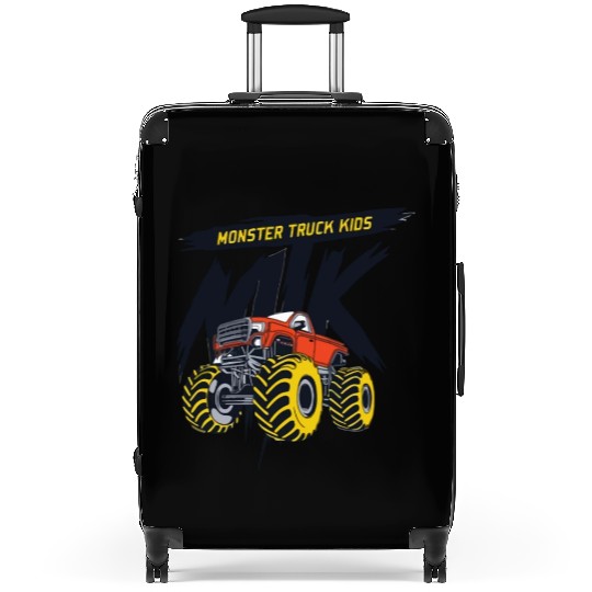 monster trucks kids Suitcases