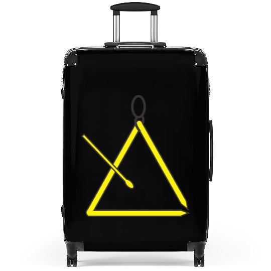 Triangle music instrument for orchestra Suitcases