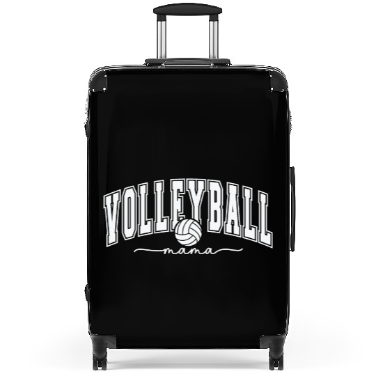 Classic Volleyball Mama Suitcases