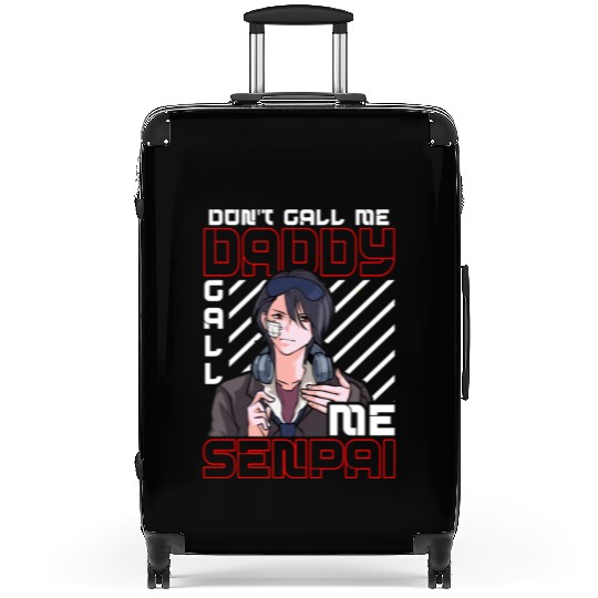 dont call me daddy call me senpai 3 Suitcases