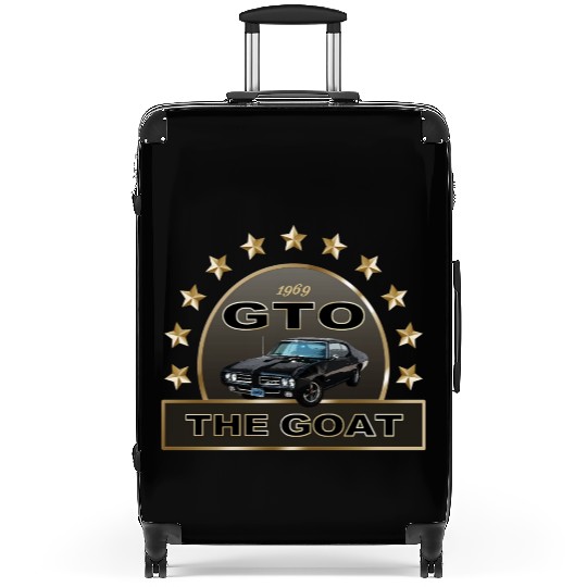 VINTAGE 1969 GTO MUSCLE CAR IS THE GOAT Suitcases