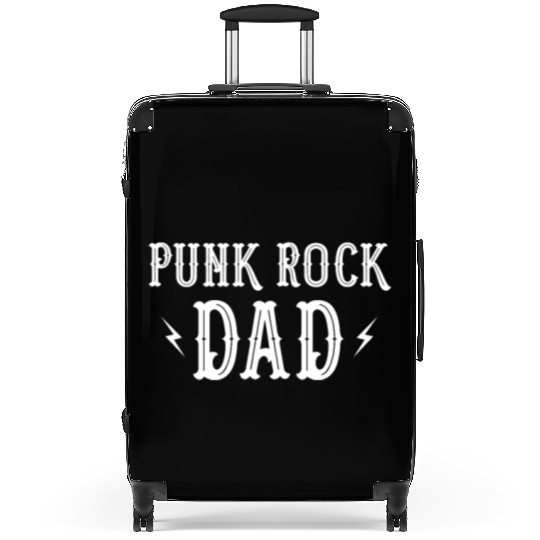 Punk Rock Dad Tattoos Punker Rocker Ska Suitcases