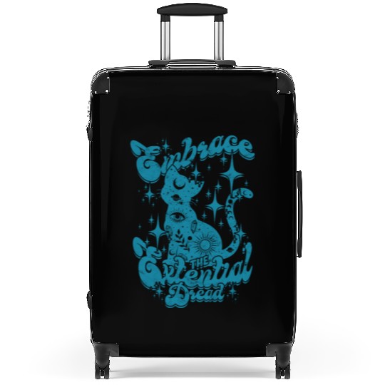 Embrace the existential Dread - Philosophy Suitcases