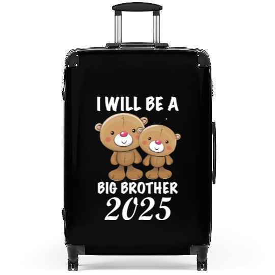 I'm Going To Be A Big Brother 2025 Teddy Bear Suitcases