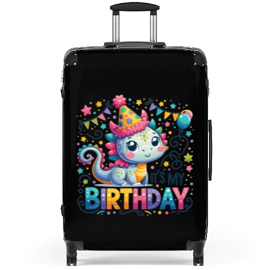 Its My Birthday Sweet Birthday Dragon Suitcases