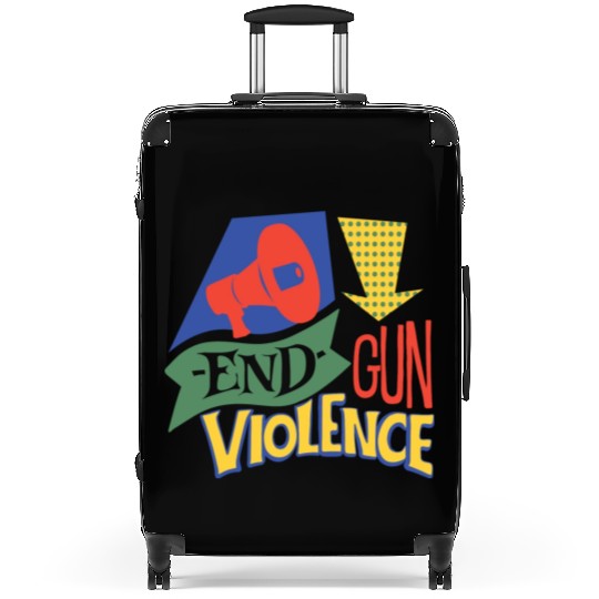 End Gun Violence Suitcases
