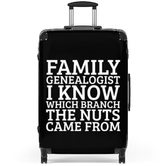 Family Genealogist Ancestry Lineage Genealogy Suitcases