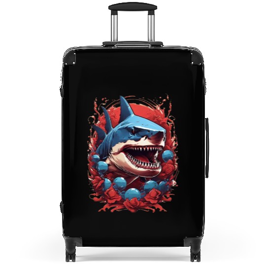 Great Shark Suitcases