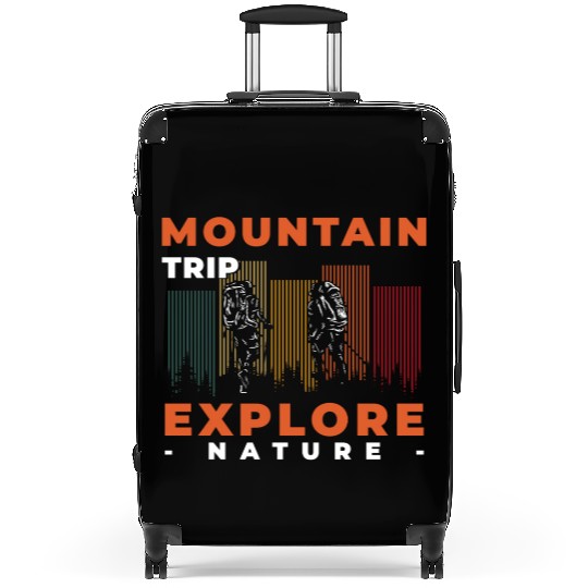 Mountaineering Nature Lover Trekking Alps Suitcases