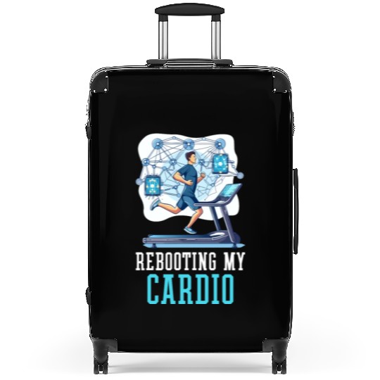 Network Engineering Rebooting Is My Cardio Suitcases