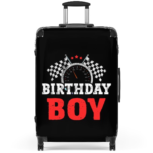 Birthday Boy Race Car Racing Car Driver Birthday Suitcases